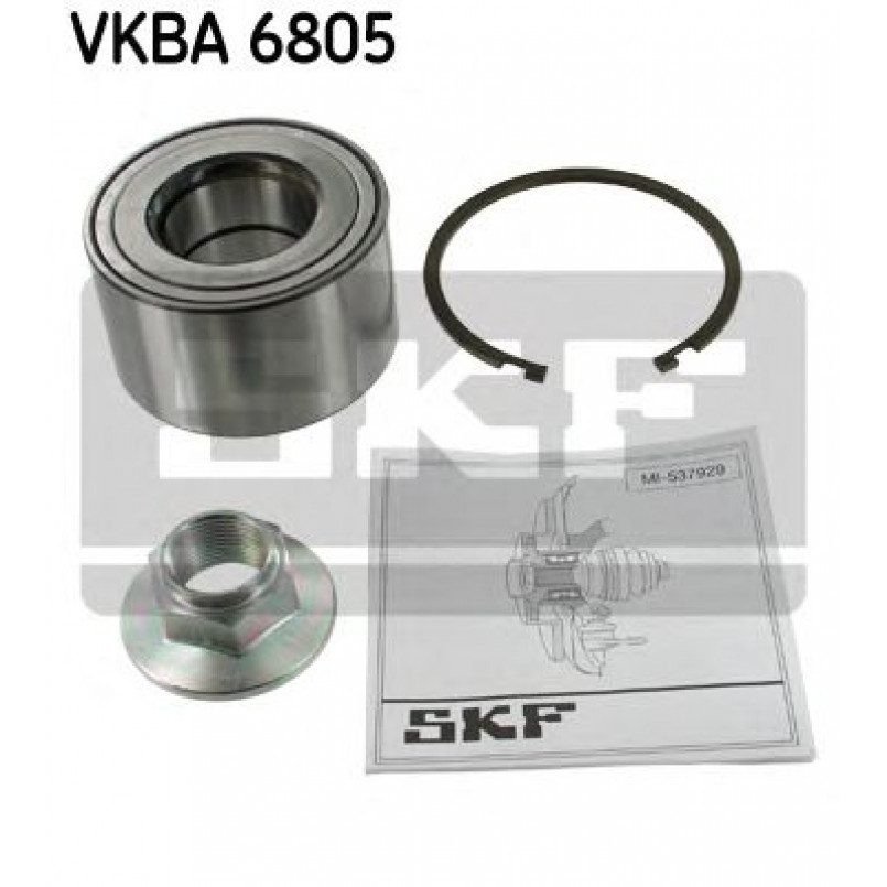 VKBA 6805 SKF Підшипник кульковий d>30